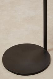 Orsina Modern Side Table, Wood Top Side Table, Metal & Wood Side Table, Contemporary Side Table for Living Room in Black - thumbnail 5