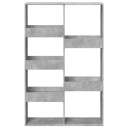 Berkfield Home Room Divider Concrete Grey 100x33x155.5 cm Engineered Wood - thumbnail 4