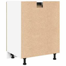 Berkfield Home Drawer Bottom Cabinet Lyon Artisan Oak 60x46x81.5 cm Engineered Wood in Brown - thumbnail 6