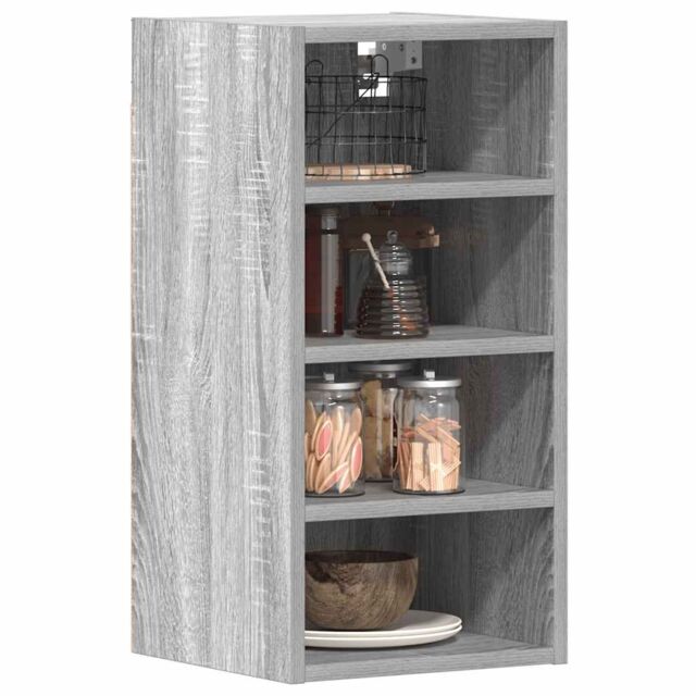 Berkfield Home Hanging Cabinet Grey Sonoma 30x29.5x60 cm Engineered Wood - image 1