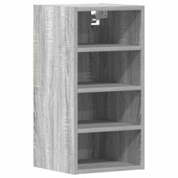 Berkfield Home Hanging Cabinet Grey Sonoma 30x29.5x60 cm Engineered Wood - thumbnail 2