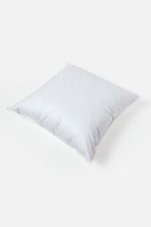 Homescapes Duck Down Cushion Pads Inner Insert Filler Machine Washable in White - Size: 90 cm x 90 cm - thumbnail 2