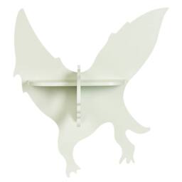 Wyld and Coco Dinosaur Wall Shelf - Light Green MDF - thumbnail 3