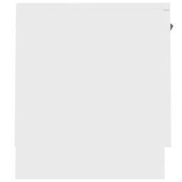 Berkfield Home TV Cabinet White 140x35x40 cm Engineered Wood - Size: 140 x 35 x 40 cm - thumbnail 6