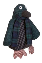 Orsina Heritage Large Penguin Door Stop in Green - thumbnail 1