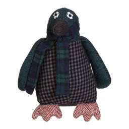 Orsina Heritage Large Penguin Door Stop in Green - thumbnail 2