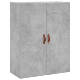 Berkfield Home Highboard Concrete Grey 69.5x34x180 cm Engineered Wood - thumbnail 5