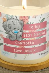 Personalised Memento Company Women's Personalised Me To You Floral Scented Jar Candle in Off-White - thumbnail 3
