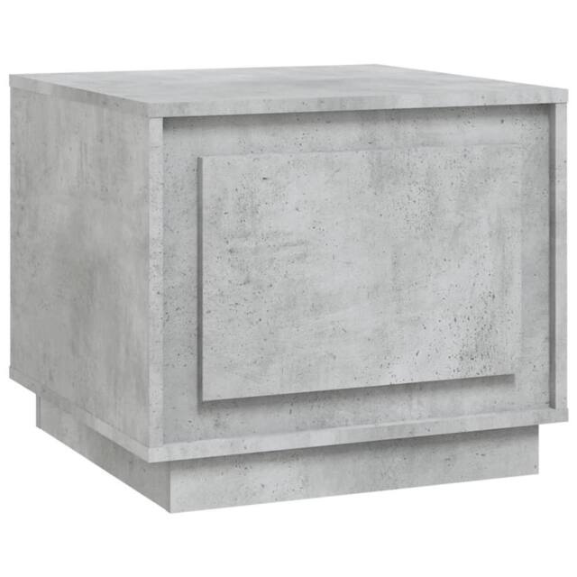 Berkfield Home Coffee Table Concrete Grey 51x50x44 cm Engineered Wood - Size: 51 x 50 x 44 cm - image 1