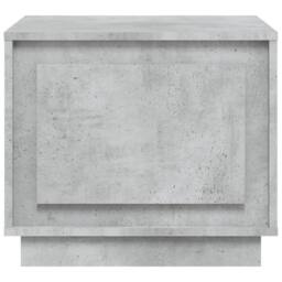 Berkfield Home Coffee Table Concrete Grey 51x50x44 cm Engineered Wood - Size: 51 x 50 x 44 cm - thumbnail 5