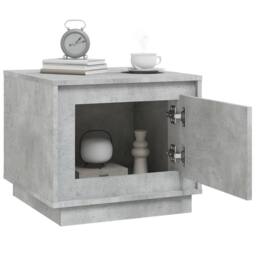 Berkfield Home Coffee Table Concrete Grey 51x50x44 cm Engineered Wood - Size: 51 x 50 x 44 cm - thumbnail 4