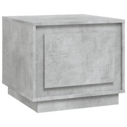 Berkfield Home Coffee Table Concrete Grey 51x50x44 cm Engineered Wood - Size: 51 x 50 x 44 cm - thumbnail 1