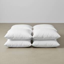 Luxury Living Set of 4 Silver Chenille Filled Cushions 45cm - Size: 45 cm x 45 cm - thumbnail 9