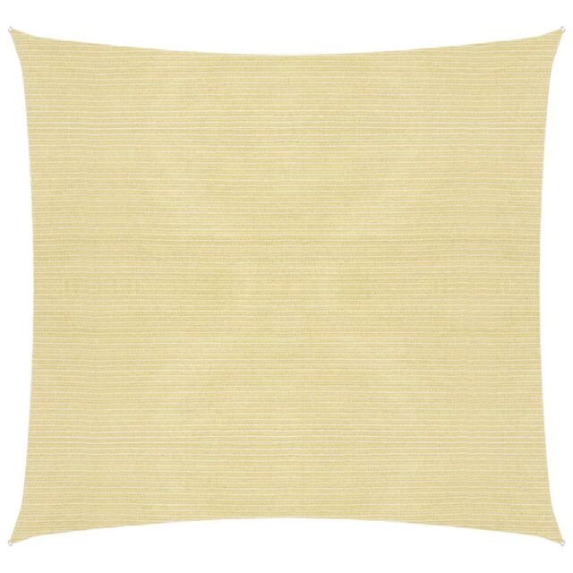 Berkfield Home Sunshade Sail 160 g/m ² Beige 4x4 m HDPE - image 1