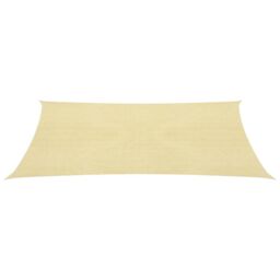 Berkfield Home Sunshade Sail 160 g/m ² Beige 4x4 m HDPE - thumbnail 2