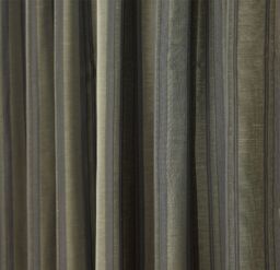Homescapes Modern Stripe Jacquard Curtain Tie Back Pair in Grey - thumbnail 6