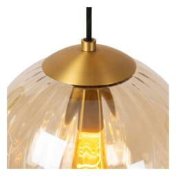 Lucide 'MONSARAZ' Dimmable Adjustable Stylish Retro Indoor Pendant Lamp 4xE27 in Green - thumbnail 5