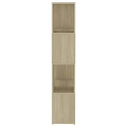 Berkfield Home Book Cabinet Room Divider Sonoma Oak 60x24x124.5 cm Engineered Wood in Light Tan - thumbnail 6