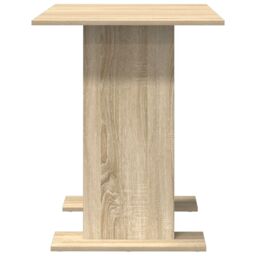 Berkfield Home Dining Table Sonoma Oak 110x60x75 cm Engineered Wood in Beige - Size: 110 x 60 x 75 cm - thumbnail 6