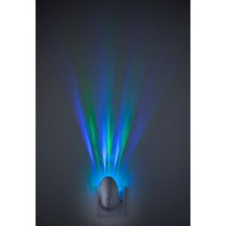 Netlighting LED 1 Light Projector Night Light Silver RGB
