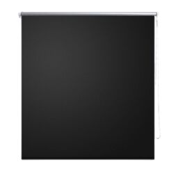 Berkfield Home Roller Blind Blackout 120 x 175 cm Black - thumbnail 2