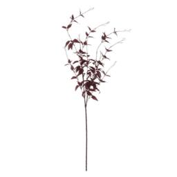 Lemon Pavilion Furniture and Decor Artificial Flower (Single Stem), Plastic, L52 x W52 x H88 cm, Burgundy - thumbnail 4
