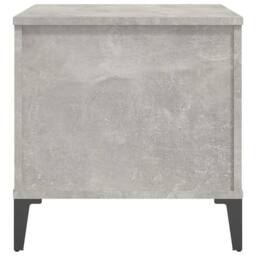 Berkfield Home Decorative Coffee Table Concrete Grey 60x44.5x45 cm Engineered Wood - thumbnail 8
