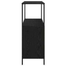 Berkfield Home Durable Bathroom Cabinet with Shelves Black Oak 76.5x35x95 cm - thumbnail 7