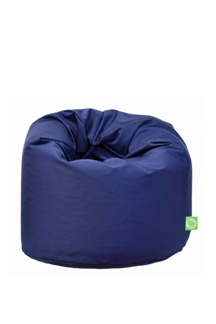 Bean Lazy Cotton Twill Navy Blue Bean Bag Large Size in Dark Blue - image 1