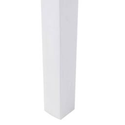 Wyld and Coco Console Table White MDF with Two Drawers 75 x 40 cm - thumbnail 8