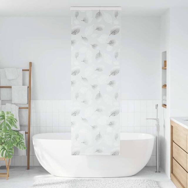 Berkfield Home Shower Roller Blind with Cassette 70x240 cm Fabric Width 66 cm in Grey - image 1