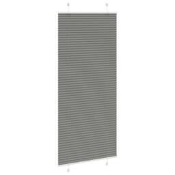 Berkfield Home Pleated Blind Anthracite 95x200 cm Fabric Width 94.4 cm Polyester in Dark Grey - thumbnail 4