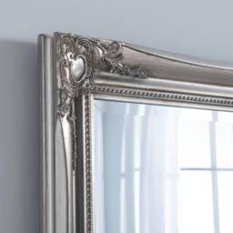 Yearn Mirrors French Style Carved Mirror Silver 116x90cm - Size: 116x90 cm - thumbnail 3