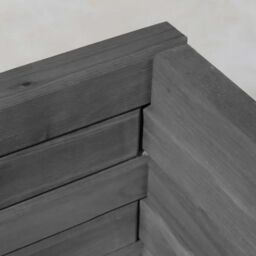 Access Garden Products Pine raised trough planter (L) 200cm × (H) 40cm × (D) 40cm in Grey - thumbnail 7