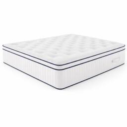 PARADISE BEDS LTD Pillow Top Gel Encapsulated Mattress in White - Size: King - thumbnail 5