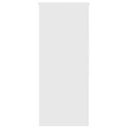 Berkfield Home Shower Roller Blind 100x240 cm Fabric Width 96 cm in White - thumbnail 3