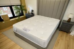 Knight Sleep Avant Luxury open Coil Mattress in White - Size: Small Single - thumbnail 1