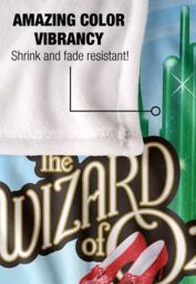Warner Brothers The Wizard Of Oz Officially Licensed Silky Touch Super Soft Throw Blanket 152 x 127 cm in White - thumbnail 4