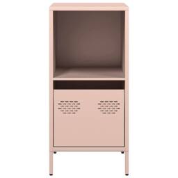 Berkfield Home Sideboard Pink 35x39x73.5 cm Cold-rolled Steel - thumbnail 4