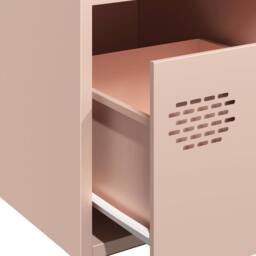 Berkfield Home Sideboard Pink 35x39x73.5 cm Cold-rolled Steel - thumbnail 9