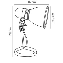 Nordlux Industrial Indoor Clamp Lamp Silver Aluminium E27 Adjustable Head - Mains Powered, IP20 - thumbnail 5