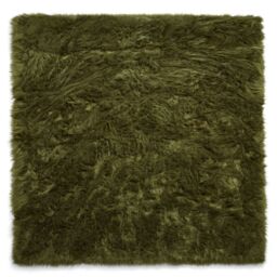 The Rug Shop UK Green Modern Shaggy Plain Easy To Clean Green Area Rug - Size: 160 cm x 230 cm - thumbnail 6