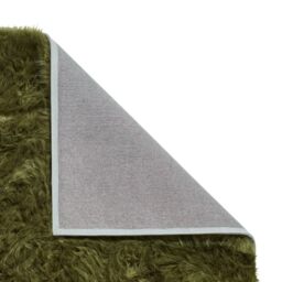 The Rug Shop UK Green Modern Shaggy Plain Easy To Clean Green Area Rug - Size: 160 cm x 230 cm - thumbnail 3
