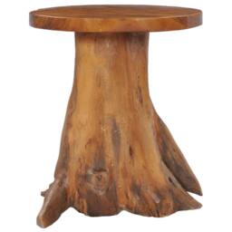 Berkfield Home Durable Coffee Table 40x40 cm Solid Teak Wood in Brown - thumbnail 7