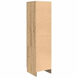 Berkfield Home Artisan Oak Sideboard Artisan oak Engineered wood Large Storage in Brown - thumbnail 8