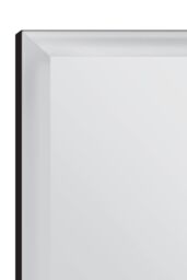 "MirrorOutlet All Glass Modern Bevelled Wall or Leaner Mirror 59"" X 24"" (150x60CM) in Silver - Size: 1 Pack" - thumbnail 6