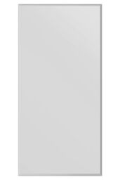"MirrorOutlet All Glass Modern Bevelled Wall or Leaner Mirror 59"" X 24"" (150x60CM) in Silver - Size: 1 Pack" - thumbnail 2