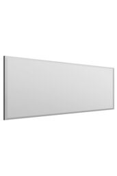"MirrorOutlet All Glass Modern Bevelled Wall or Leaner Mirror 59"" X 24"" (150x60CM) in Silver - Size: 1 Pack" - thumbnail 5