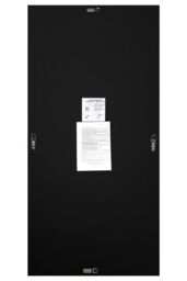 "MirrorOutlet All Glass Modern Bevelled Wall or Leaner Mirror 59"" X 24"" (150x60CM) in Silver - Size: 1 Pack" - thumbnail 3