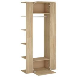 Berkfield Home Hallway Cabinets 2 pcs Sonoma Oak Engineered Wood in Brown - thumbnail 9